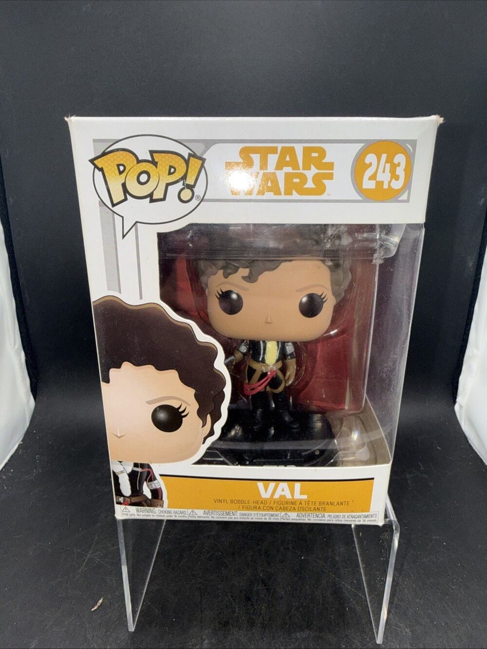 Funko POP! Star Wars #243 Val Vinyl Bobble-Head Figure Solo Story Movie